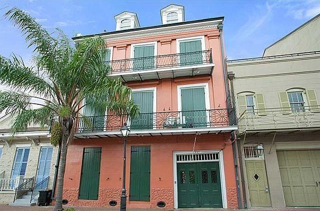 Photo of 927 Toulouse Street in the French Quarter, where it is believed a young Virginie Amélie Avegno lived during the first years of her life in the mid-19th century.