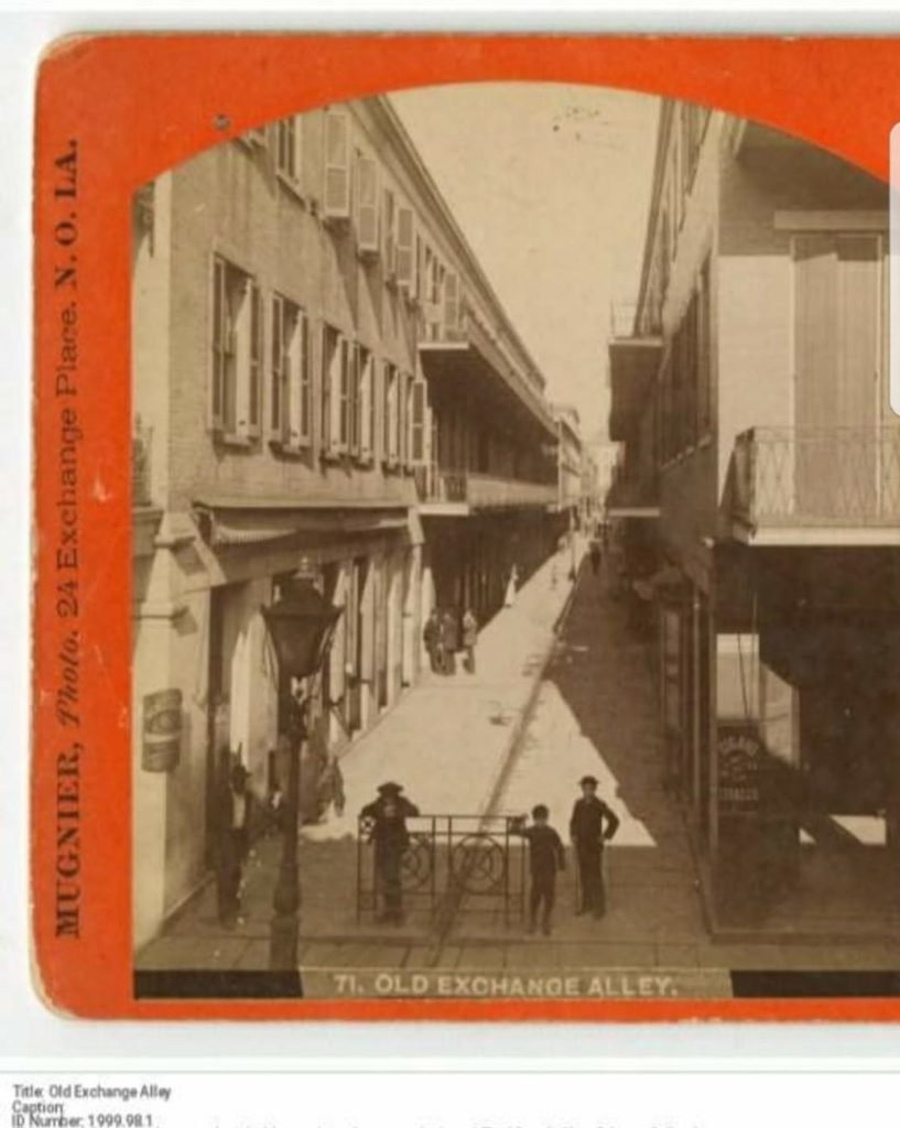 A photo of Exchange Place from decades past.