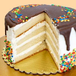 Chocolate Drip Birthday Cake