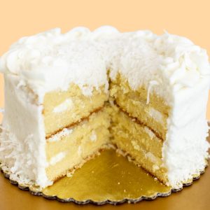 Coconut Cream Layer Cake