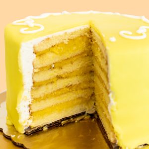 Classic Lemon Doberge Cake