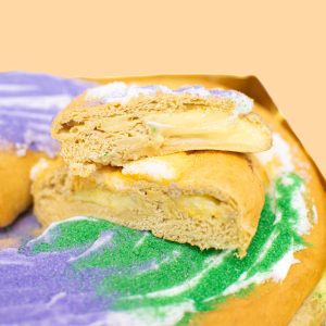 Bavarian Cream Filled King Cake